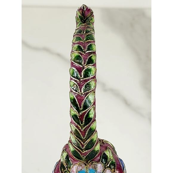 Cat Kitten Lovers 6" x 2 1/4" Ceramic Pink Multicolor Wood Base Home Decor - Picture 8 of 15